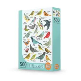 Badge Bomb - Bird School 500 Piece Puzzle