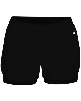 Badger Women's Double Up Shorts 6150