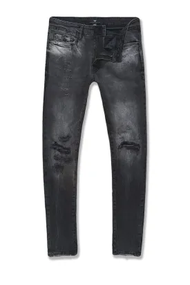 Big Men's Sean Attitude Denim (Black Shadow)