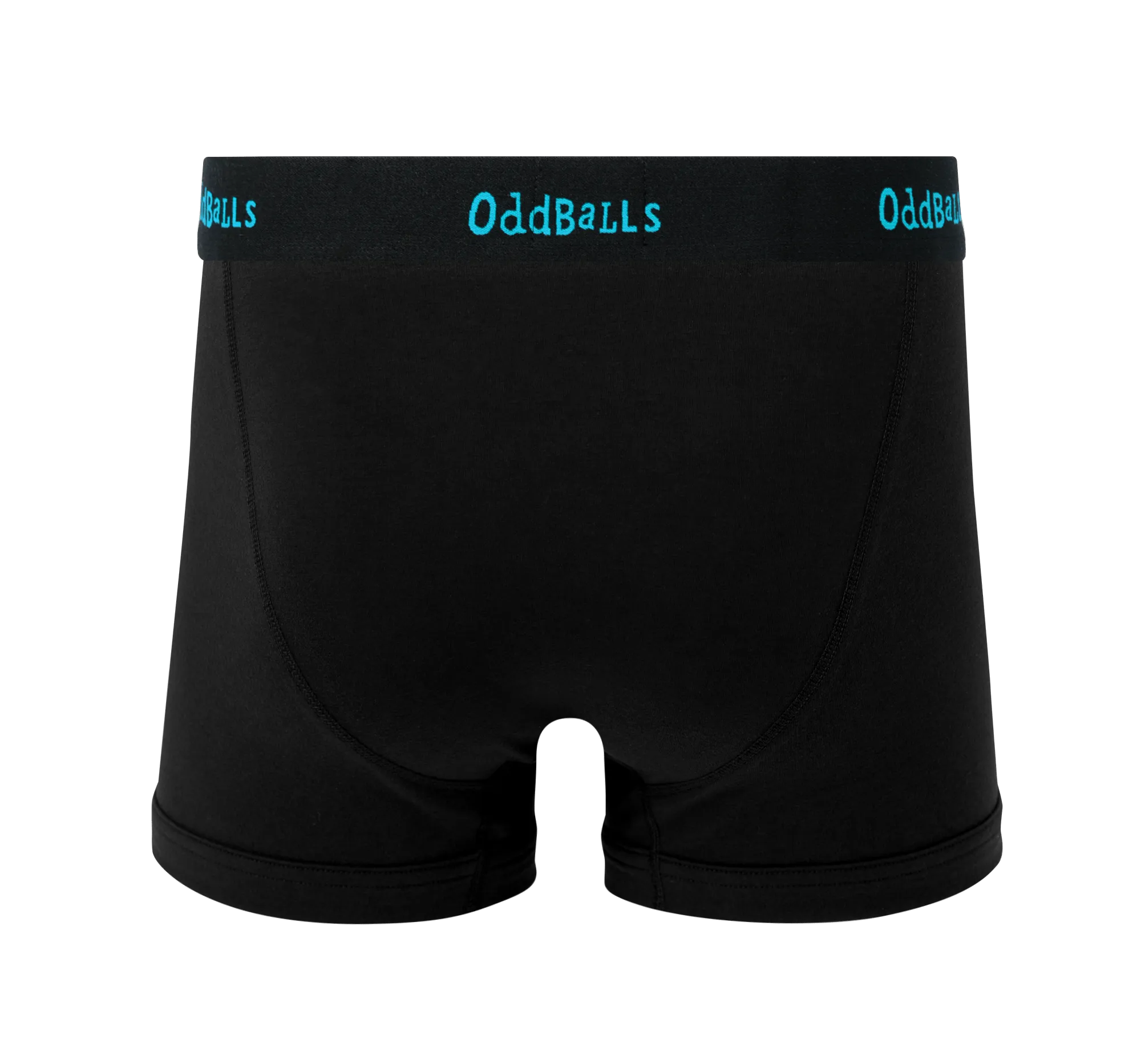 Black/Blue - Mens Boxer Shorts