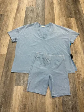 Blue Shorts Set La Biz, Size M