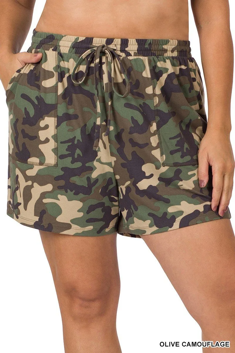 Camou Shorts Set