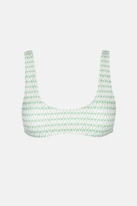 Clearwater Crop Top Sage