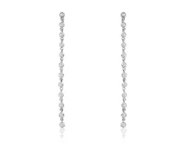 Diamond Dangle Design Earrings