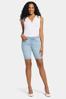 Ella Denim Shorts In Petite - Poetry