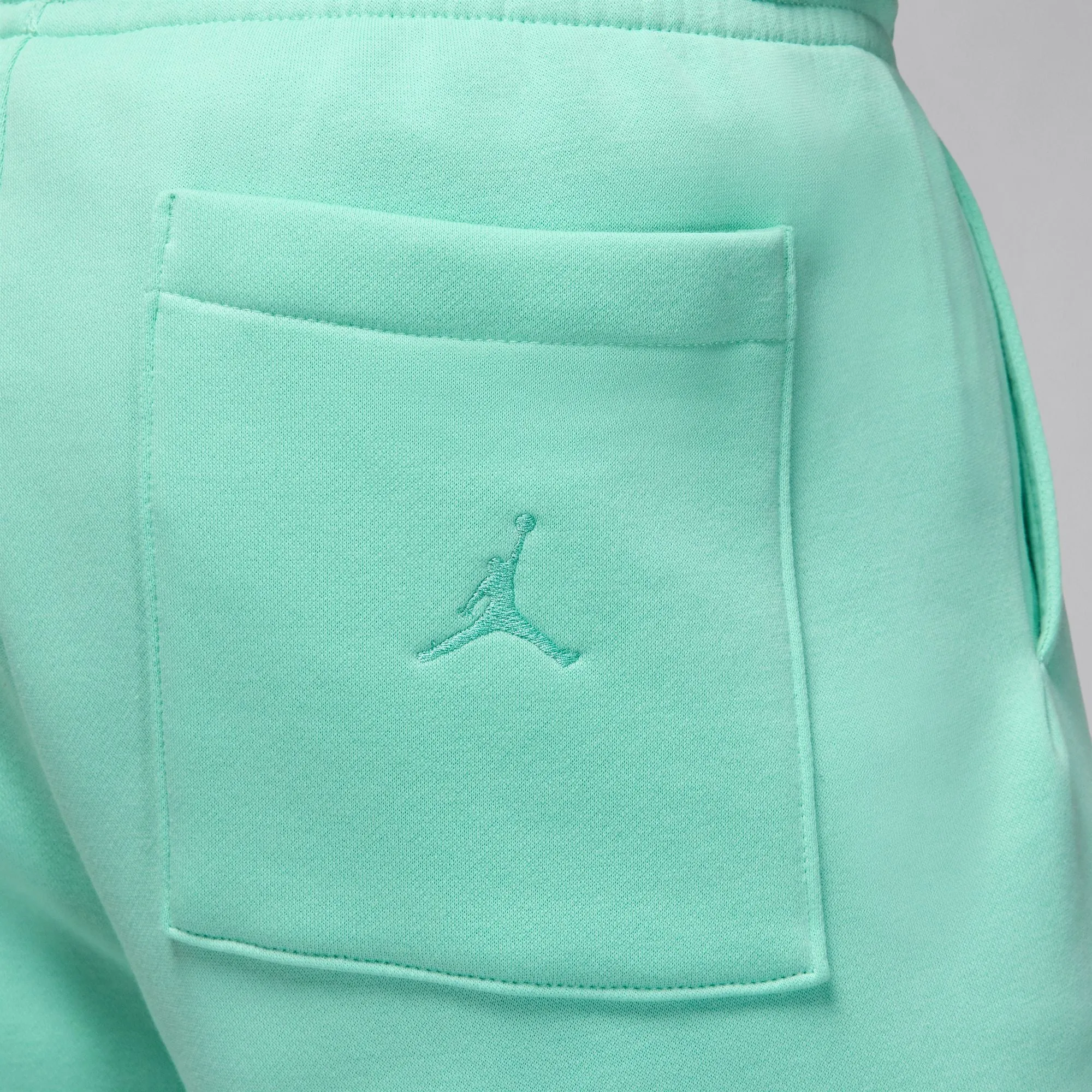 Jordan Brooklyn Fleece Shorts (Mint/White)