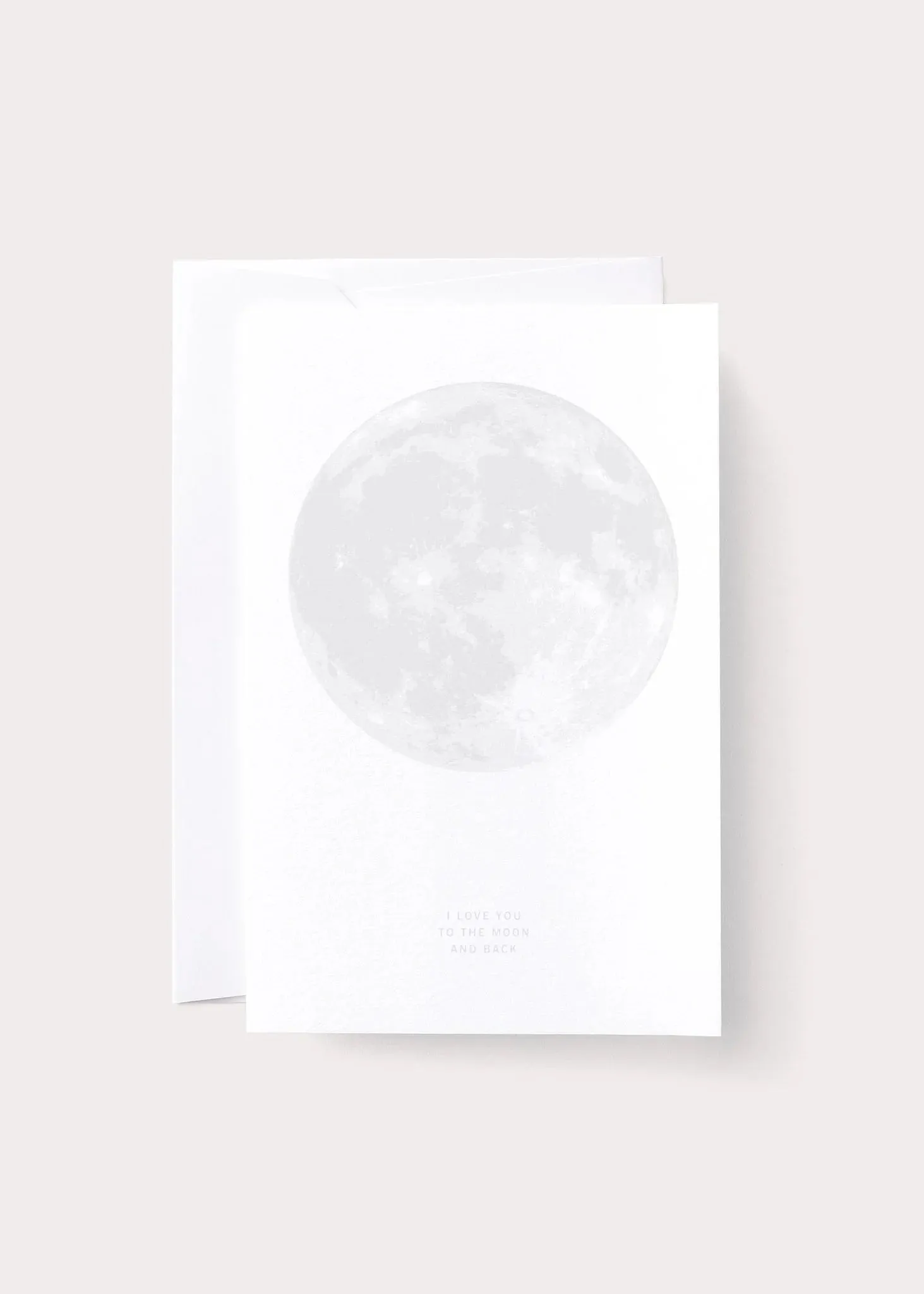 Love Moon in White