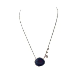 Meira T 14K Gold Sapphire & Diamond Necklace