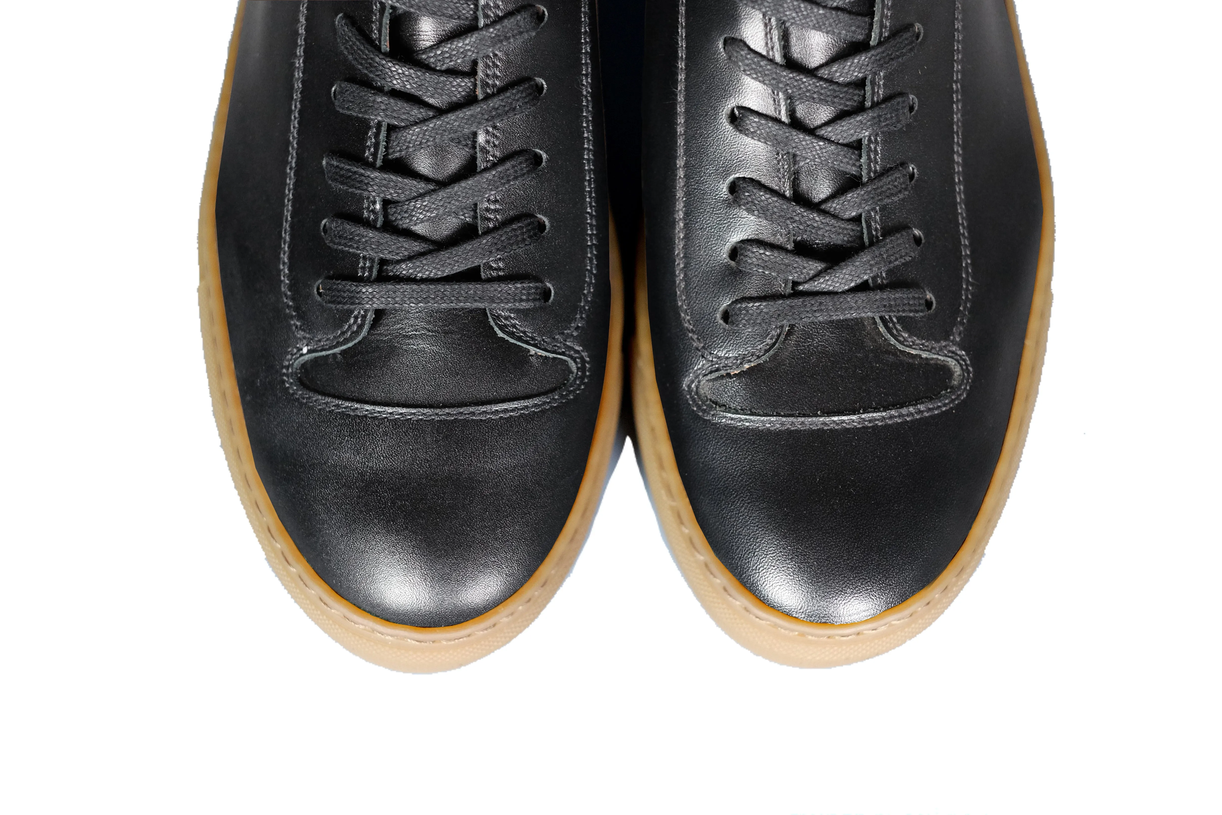 Olympia - MTO - Black Calf / Gum Sole