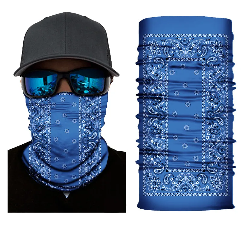 Paisley Design Sun Shield Neck Gaiter