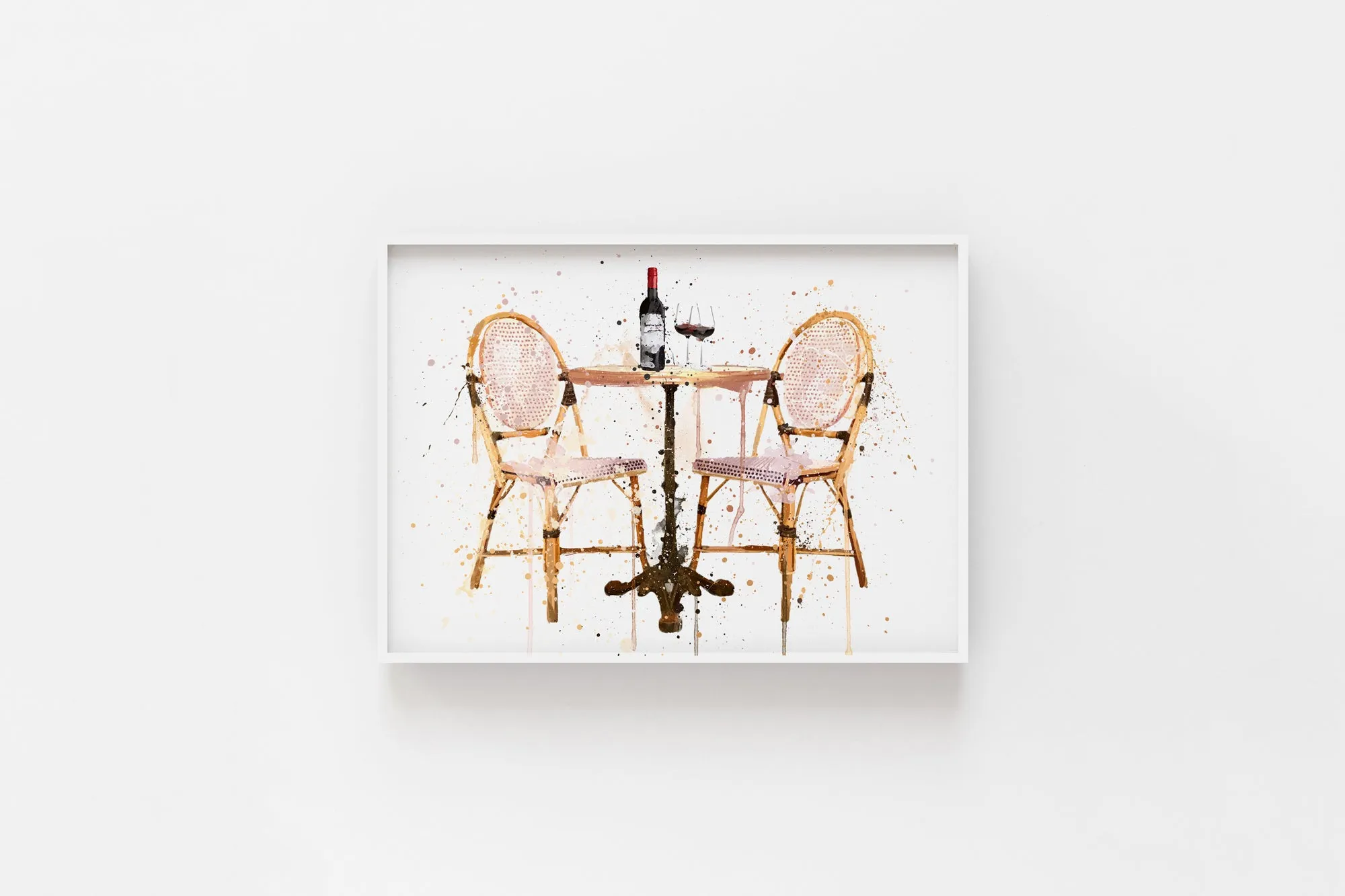 Parisian Bistro Wall Art Print