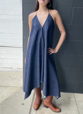 Raw Blue Denim Island Dress