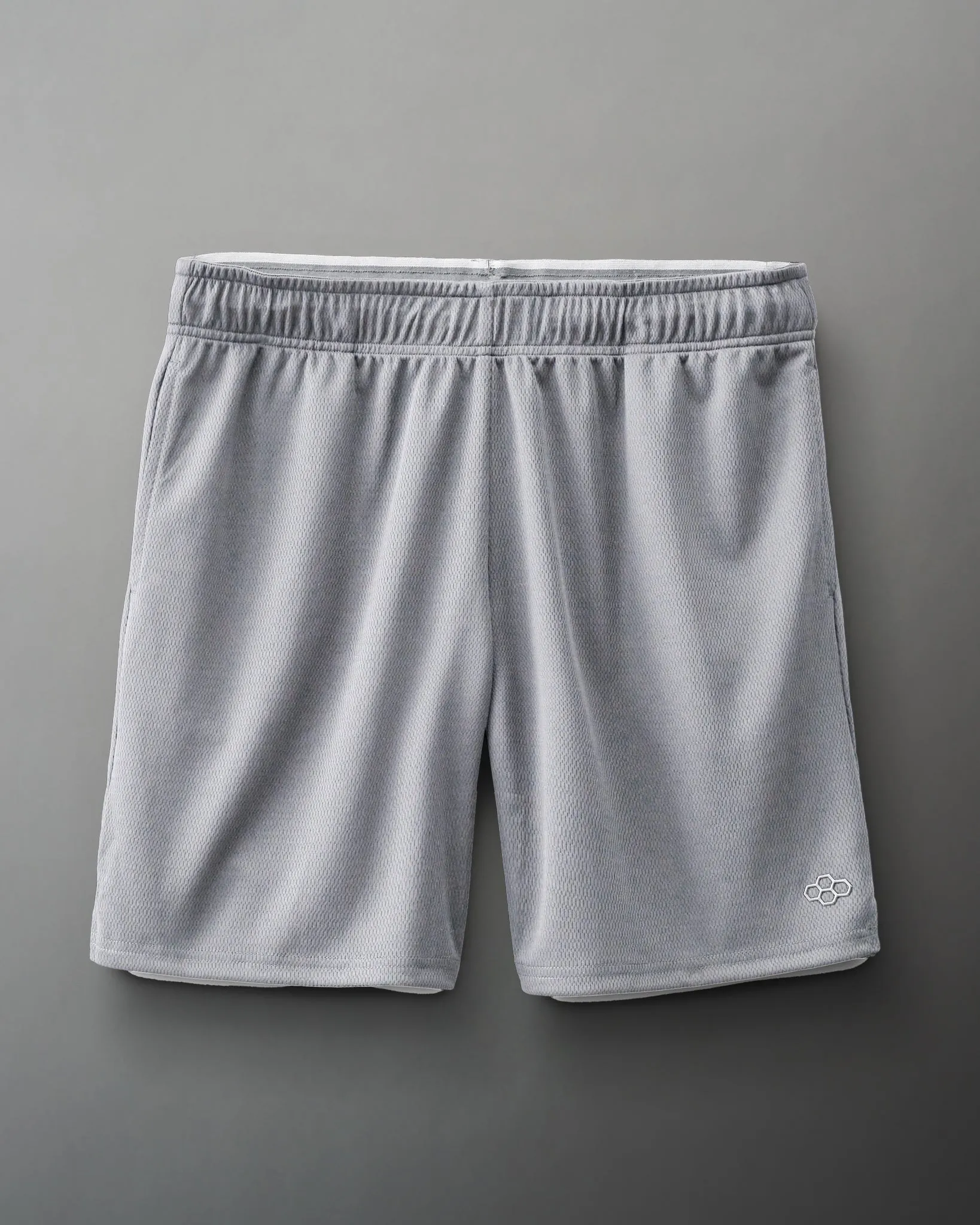 RUDIS 8" 2.0 Mesh Shorts - Lunar Gray