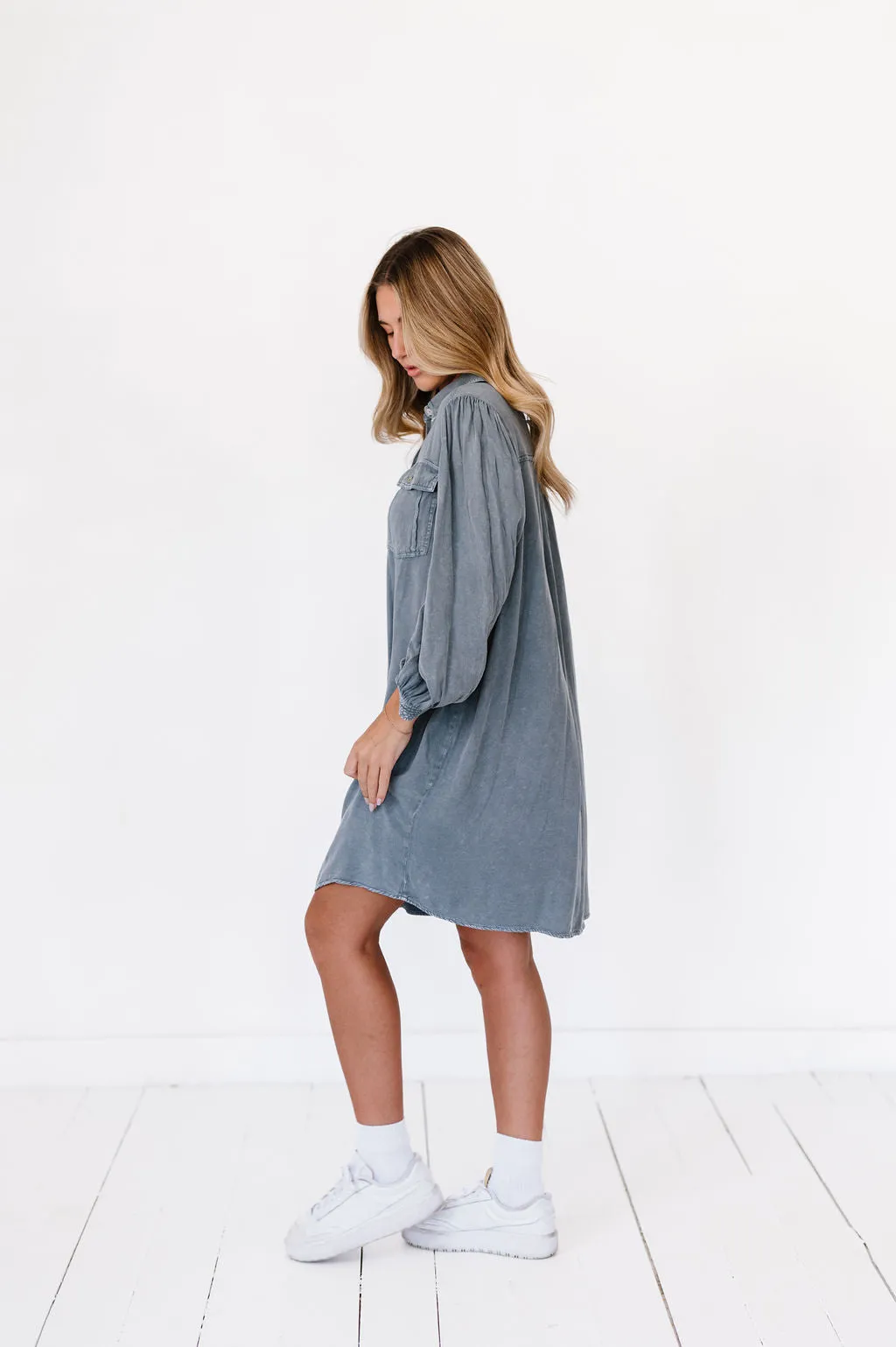 Savanna Dress in Blue