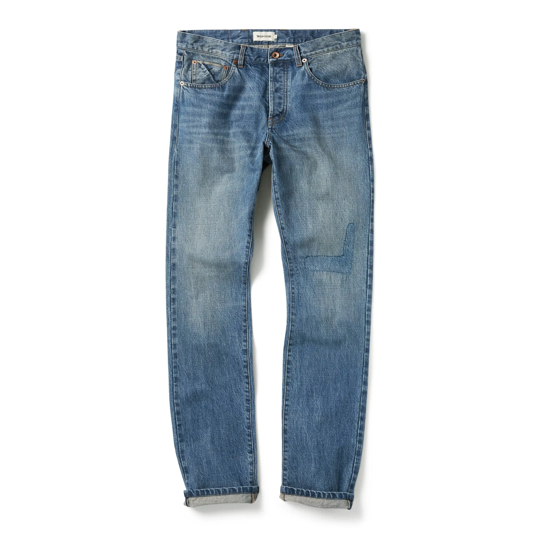 The Democratic Jean in Patch Wash Selvage