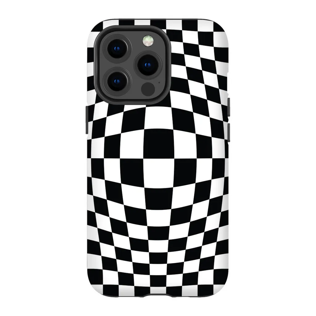 Warp Check Phone Case