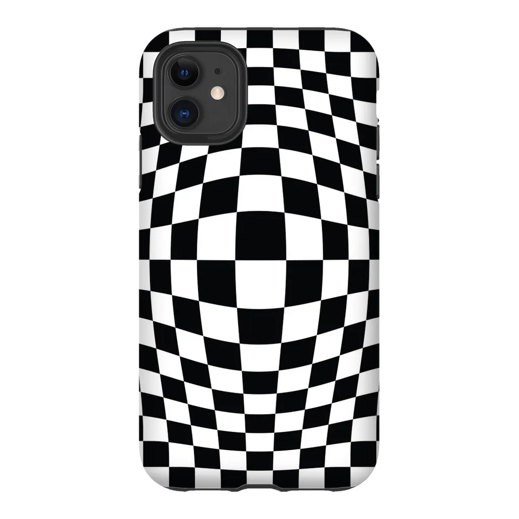 Warp Check Phone Case