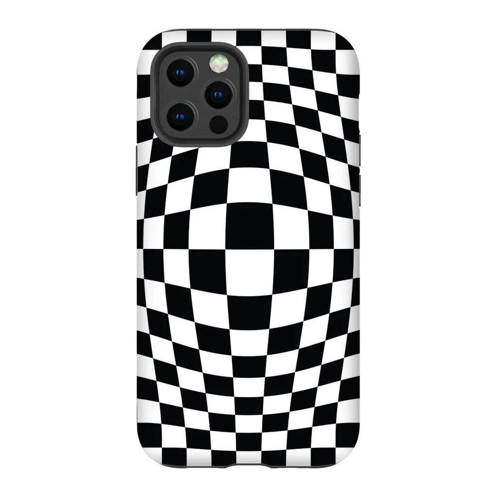 Warp Check Phone Case